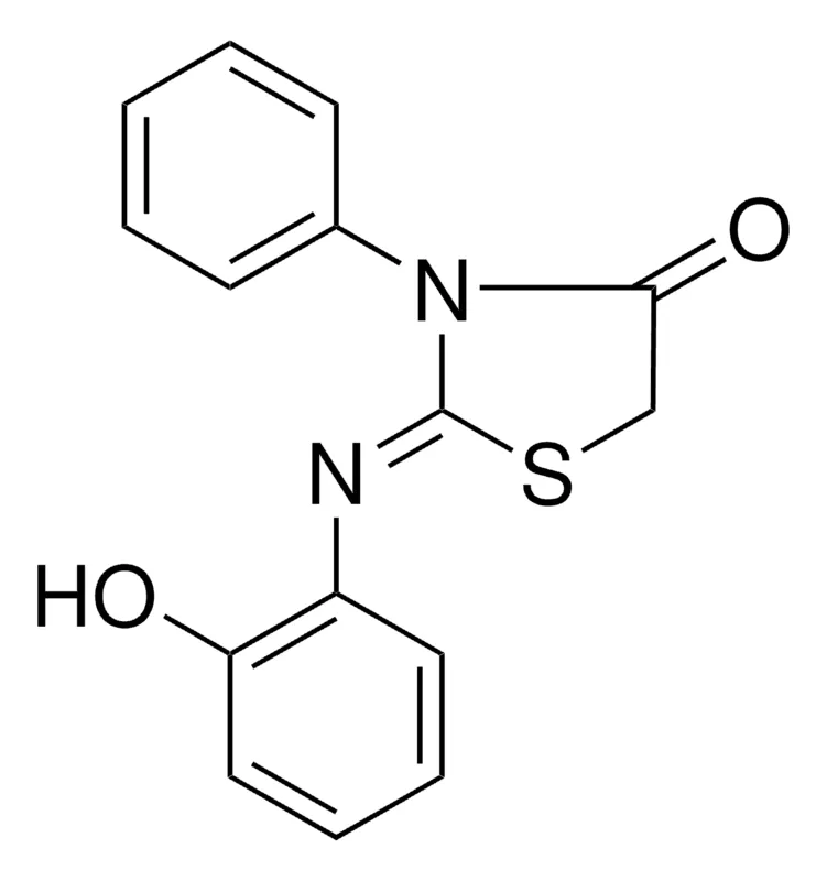 Sigma-Aldrich 2-(2-HYDROXY-PHENYLIMINO)-3-PHENYL-THIAZOLIDIN-4-ONE,AldrichCPR