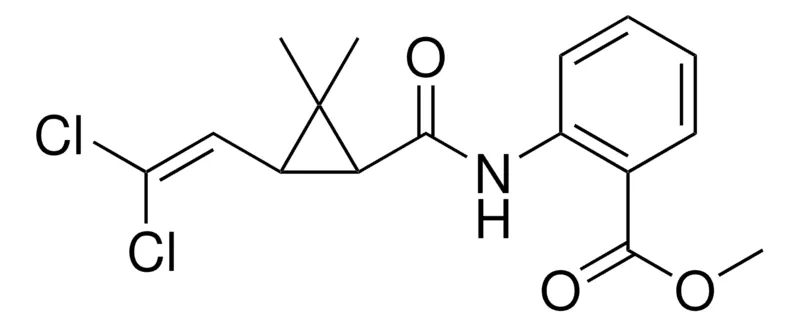 Sigma-Aldrich 2((3-(2,2-DI-CL-VINYL)2,2-DI-ME-CYCLOPROPANECARBONYL)AMINO)BENZOIC ACID ME ESTER，AldrichCPR