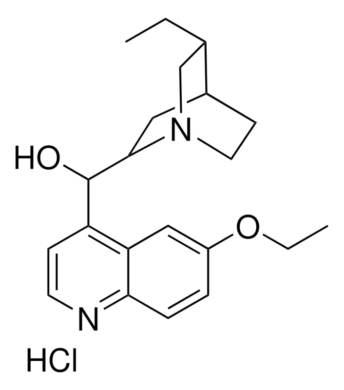 Sigma-Aldrich (6-ETHOXY-QUINOLIN-4-YL)-(5-ETHYL-1-AZA-BICYCLO(2.2.2)OCT-2-YL)-METHANOL, HCL，AldrichCPR