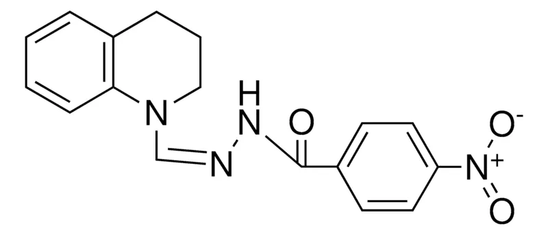 Sigma-Aldrich 4-NITRO-BENZOIC ACID (3,4-DIHYDRO-2H-QUINOLIN-1-YLMETHYLENE)-HYDRAZIDE,AldrichCPR