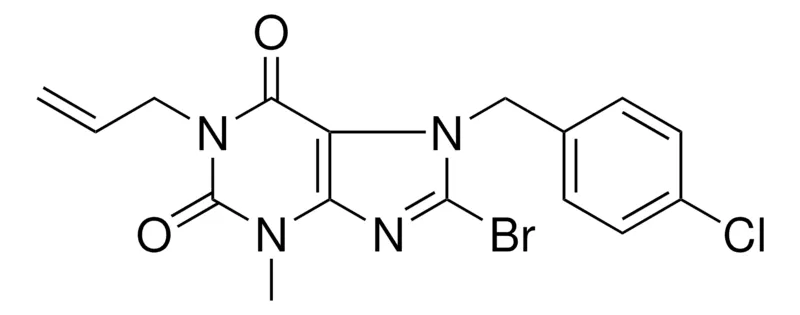 Sigma-Aldrich 1-ALLYL-8-BROMO-7-(4-CHLORO-BENZYL)-3-METHYL-3,7-DIHYDRO-PURINE-2,6-DIONE,AldrichCPR