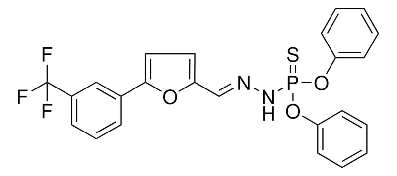 Sigma-Aldrich (E)-O,O-DIPHENYL N'-(5-(3-(TRIFLUOROMETHYL)PHENYL)FURAN-2-YL)METHYLENEPHOSPHOROHYDRAZIDOTHIOATE,AldrichCPR