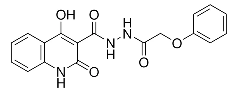 Sigma-Aldrich 4-HO-2-OXO-1,2-DIHYDRO-QUINOLINE-3-CARBOXYLIC ACID N'-PHENOXYACETYL-HYDRAZIDE,AldrichCPR