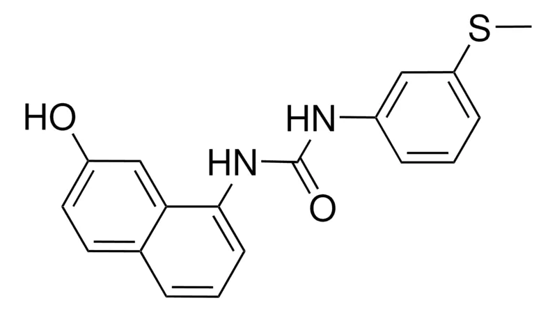 Sigma-Aldrich 1-(7-HYDROXY-1-NAPHTHYL)-3-(3-(METHYLTHIO)PHENYL)UREA，AldrichCPR