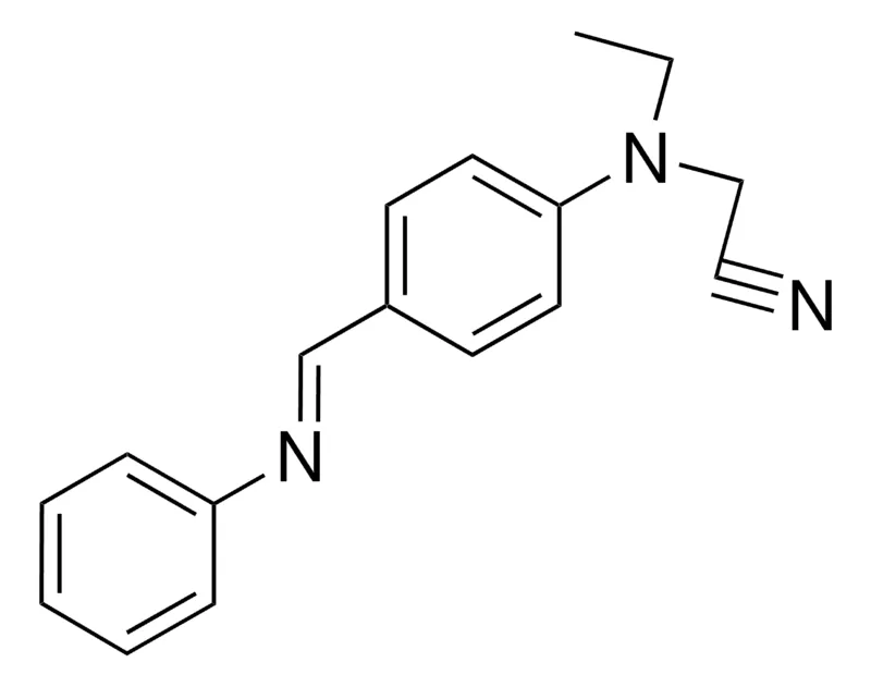 Sigma-Aldrich N-ETHYL-N-(4-(PHENYLIMINOMETHYL)PHENYL)AMINOACETONITRILE,AldrichCPR