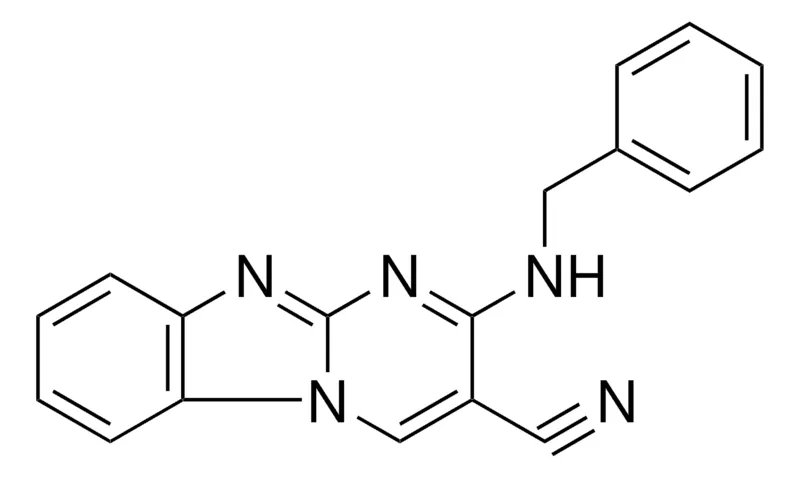 Sigma-Aldrich 2-(BENZYLAMINO)PYRIMIDO(1,2-A)BENZIMIDAZOLE-3-CARBONITRILE,AldrichCPR