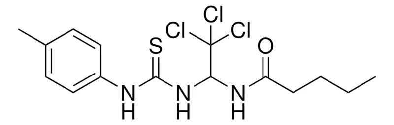 Sigma-Aldrich PENTANOIC ACID (2,2,2-TRICHLORO-1-(3-P-TOLYL-THIOUREIDO)-ETHYL)-AMIDE,AldrichCPR