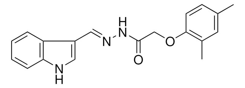 Sigma-Aldrich 2-(2,4-DIMETHYL-PHENOXY)-ACETIC ACID (1H-INDOL-3-YLMETHYLENE)-HYDRAZIDE,AldrichCPR