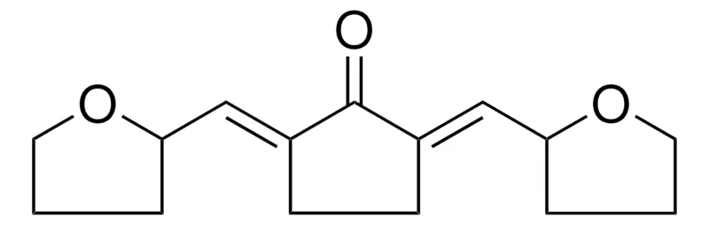 Sigma-Aldrich 2,5-BIS(TETRAHYDRO-2-FURANYLMETHYLENE)CYCLOPENTANONE,AldrichCPR