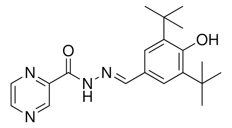 Sigma-Aldrich PYRAZINE-2-CARBOXYLIC ACID (3,5-DI-TERT-BUTYL-4-HYDROXY-BENZYLIDENE)-HYDRAZIDE,AldrichCPR