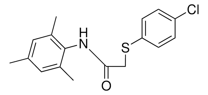 Sigma-Aldrich 2-(4-CHLOROPHENYLTHIO)-2',4',6'-TRIMETHYLACETANILIDE,AldrichCPR
