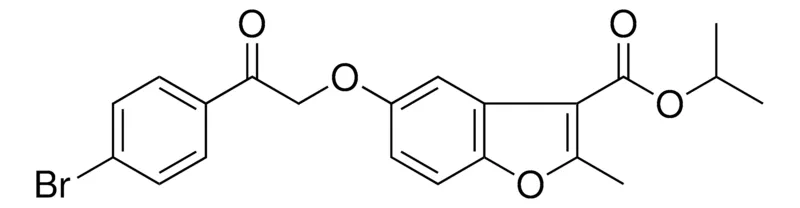 Sigma-Aldrich 5-(2-(4-BR-PH)-2-OXO-ETHOXY)-2-ME-BENZOFURAN-3-CARBOXYLIC ACID ISOPROPYL ESTER,AldrichCPR