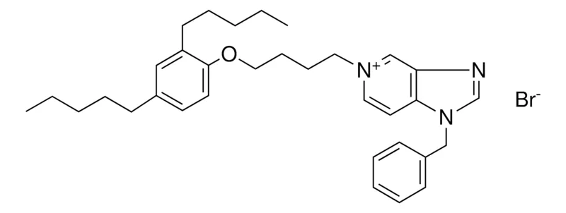 Sigma-Aldrich 1-BZL-5-(4-(2,4-DIPENTYL-PHENOXY)-BUTYL)-1H-IMIDAZO(4,5-C)PYRIDIN-5-IUM, BROMIDE,AldrichCPR