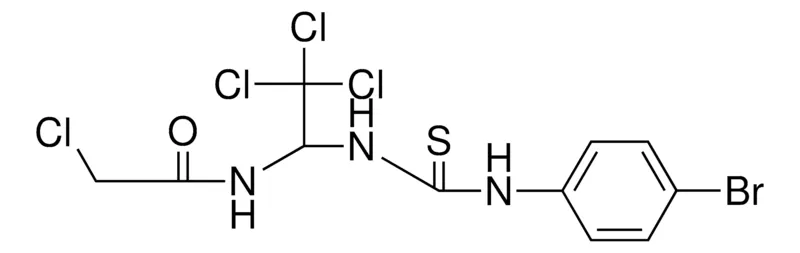 Sigma-Aldrich N-(1-(3-(4-BROMO-PHENYL)-THIOUREIDO)-2,2,2-TRICHLORO-ETHYL)-2-CHLORO-ACETAMIDE,AldrichCPR