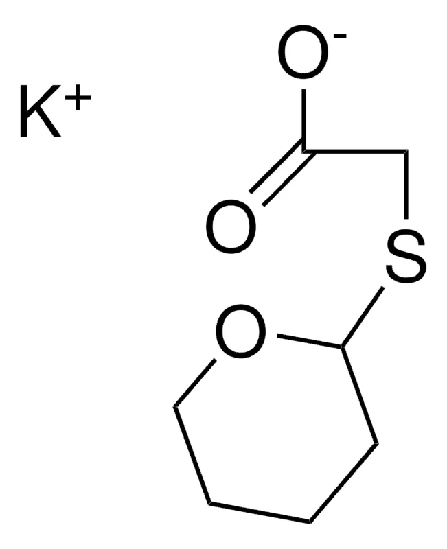 Sigma-Aldrich 2-(TETRAHYDROPYRAN-2-YLTHIO)ACETIC ACID POTASSIUM SALT,AldrichCPR
