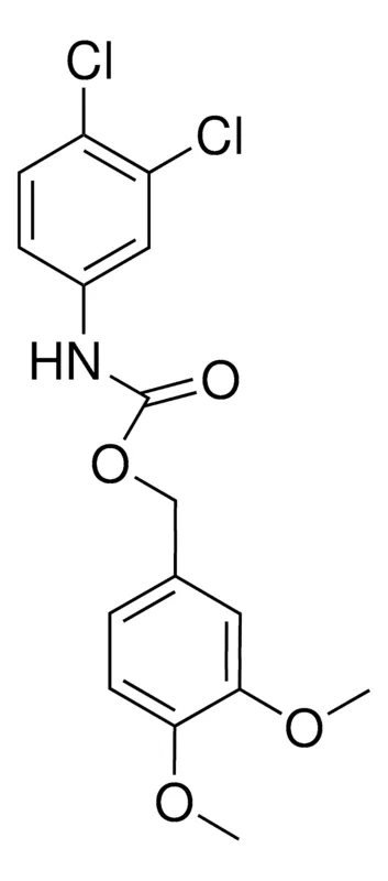 Sigma-Aldrich 3,4-DIMETHOXYBENZYL N-(3,4-DICHLOROPHENYL)CARBAMATE,AldrichCPR