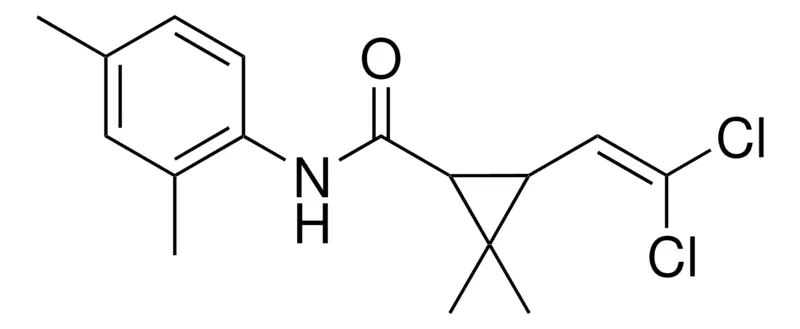 Sigma-Aldrich 3-(2,2-DICHLORO-VINYL)2,2-DI-ME-CYCLOPROPANECARBOXYLIC ACID (2,4-DI-ME-PH)AMIDE,AldrichCPR