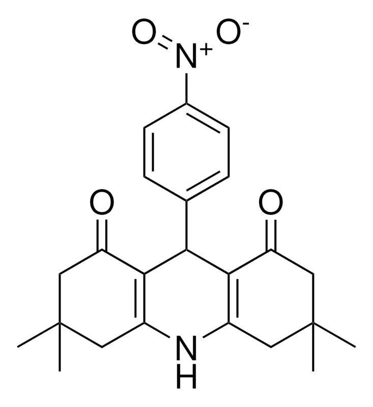 Sigma-Aldrich 3,3,6,6-TETRAMETHYL-9(4-NITRO-PH)3,4,6,7,9,10-HEXAHYDRO-2H,5H-ACRIDINE-1,8-DIONE,AldrichCPR