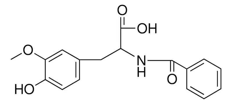 Sigma-Aldrich 2-BENZOYLAMINO-3-(4-HYDROXY-3-METHOXY-PHENYL)-PROPIONIC ACID,AldrichCPR