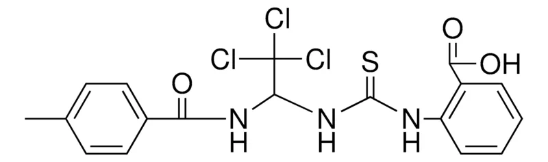 Sigma-Aldrich 2-(3-(2,2,2-TRICHLORO-1-(4-METHYL-BENZOYLAMINO)-ETHYL)-THIOUREIDO)-BENZOIC ACID,AldrichCPR