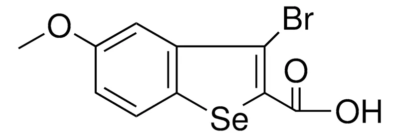 Sigma-Aldrich 3-BROMO-5-METHOXY-BENZO(B)SELENOPHENE-2-CARBOXYLIC ACID,AldrichCPR