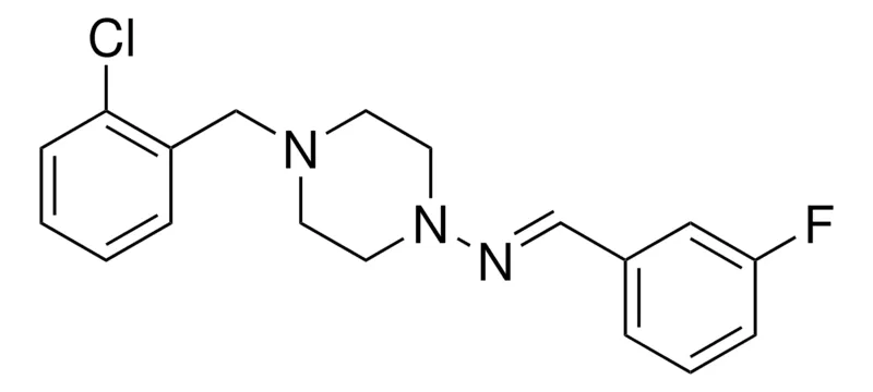 Sigma-Aldrich 4-(2-CHLOROBENZYL)-N-(3-FLUOROBENZYLIDENE)-1-PIPERAZINAMINE,AldrichCPR