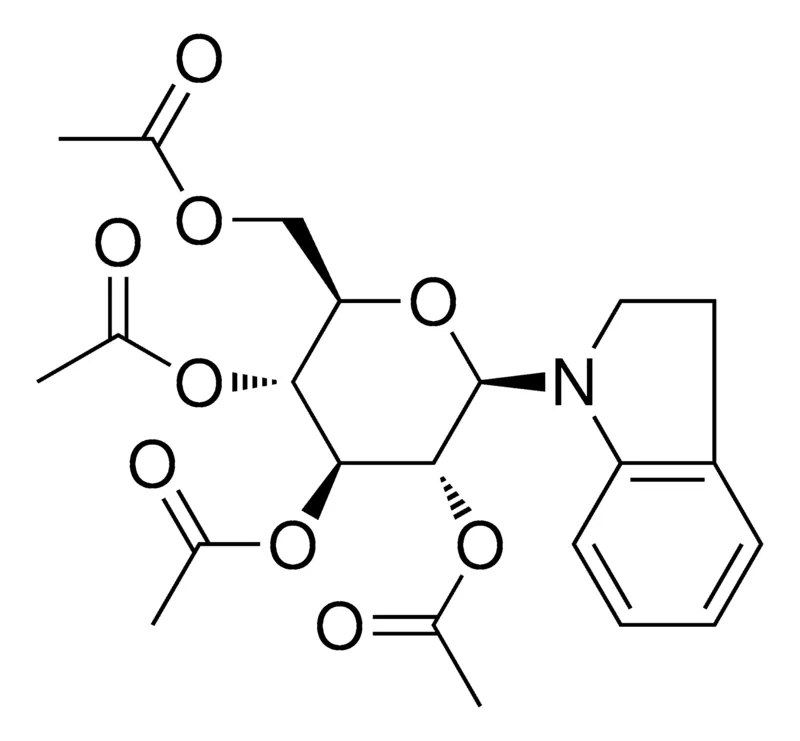 Sigma-Aldrich ACETIC ACID 3,4,5-TRIACETOXY-6-(2,3-2H-INDOL-1-YL)-4H-PYRAN-2-YLMETHYL ESTER,AldrichCPR