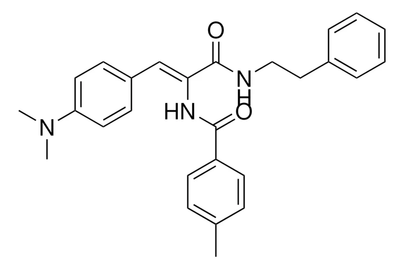 Sigma-Aldrich N-(2-(4-DIMETHYLAMINO-PHENYL)-1-PHENETHYLCARBAMOYL-VINYL)-4-METHYL-BENZAMIDE,AldrichCPR