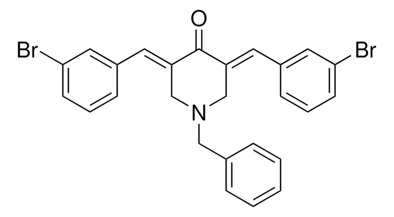 Sigma-Aldrich 1-BENZYL-3,5-BIS(3-BROMOBENZYLIDENE)-4-PIPERIDINONE,AldrichCPR