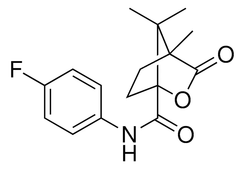 Sigma-Aldrich 4,7,7-TRI-ME-3-OXO-2-OXA-BICYCLO(2.2.1)HEPTANE-1-CARBOXYLIC ACID (4-F-PH)-AMIDE,AldrichCPR