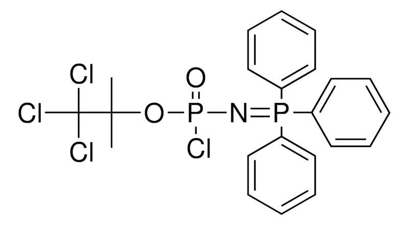 Sigma-Aldrich 2,2,2-TRICHLORO-1,1-DIMETHYLETHYL TRIPHENYLPHOSPHORANYLIDENEAMIDOCHLORIDOPHOSPHATE,AldrichCPR