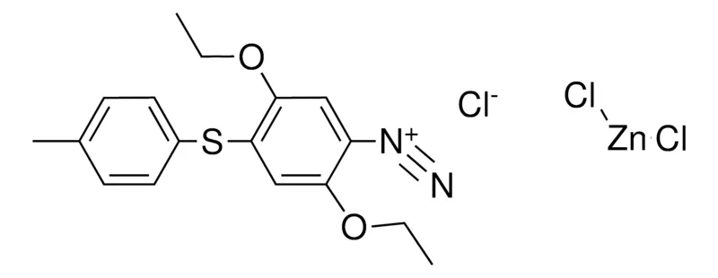 Sigma-Aldrich 2,5-DIETHOXY-4-(P-TOLYLTHIO)-DIAZOBENZENE, ZINC CHLORIDE DOUBLE SALT,AldrichCPR