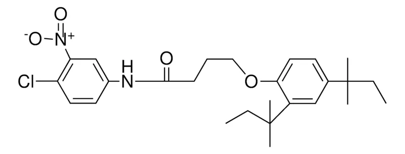 Sigma-Aldrich 4-(2,4-BIS-(1,1-DIMETHYL-PROPYL)-PHENOXY)-N-(4-CHLORO-3-NITRO-PHENYL)-BUTYRAMIDE,AldrichCPR