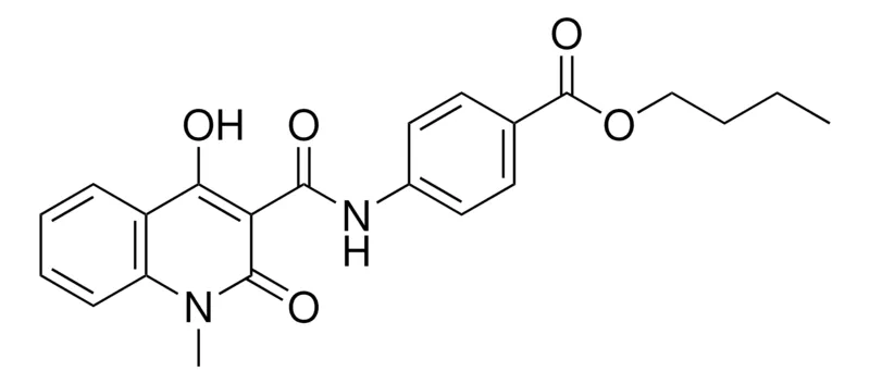 Sigma-Aldrich 4-((4-HO-1-ME-2-OXO-1,2-2H-QUINOLINE-3-CARBONYL)-AMINO)-BENZOIC ACID BUTYL ESTER,AldrichCPR
