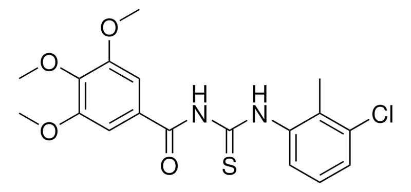 Sigma-Aldrich 1-(3-CHLORO-2-METHYL-PHENYL)-3-(3,4,5-TRIMETHOXY-BENZOYL)-THIOUREA,AldrichCPR