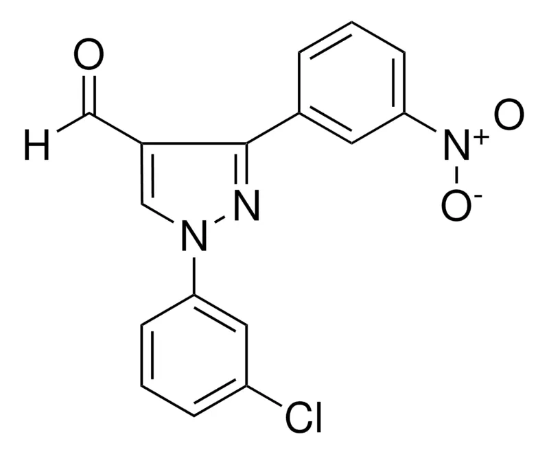 Sigma-Aldrich 1-(3-CHLOROPHENYL)-3-(3-NITROPHENYL)-1H-PYRAZOLE-4-CARBALDEHYDE,AldrichCPR