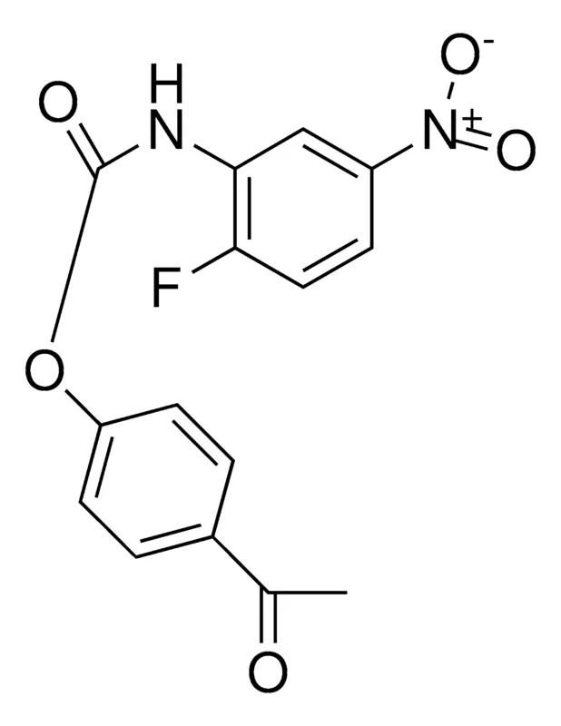 Sigma-Aldrich 4-ACETYLPHENYL N-(2-FLUORO-5-NITROPHENYL)CARBAMATE,AldrichCPR
