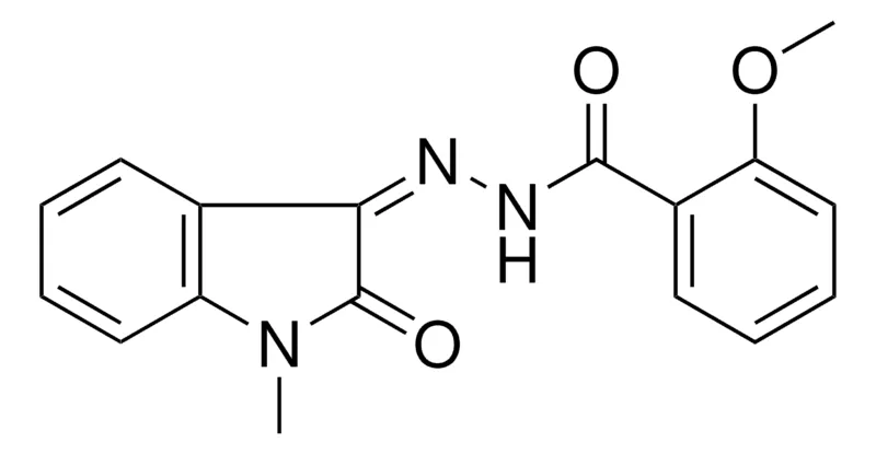 Sigma-Aldrich 2-METHOXY-BENZOIC ACID (1-METHYL-2-OXO-1,2-DIHYDRO-INDOL-3-YLIDENE)-HYDRAZIDE,AldrichCPR