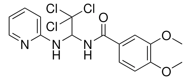 Sigma-Aldrich 3,4-DIMETHOXY-N-(2,2,2-TRICHLORO-1-(PYRIDIN-2-YLAMINO)-ETHYL)-BENZAMIDE，AldrichCPR