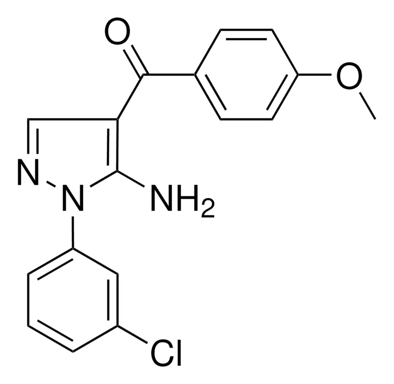 Sigma-Aldrich (5-AMINO-1-(3-CHLOROPHENYL)-1H-PYRAZOL-4-YL)(4-METHOXYPHENYL)METHANONE，AldrichCPR