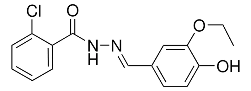 Sigma-Aldrich 2-CHLORO-N'-(3-ETHOXY-4-HYDROXYBENZYLIDENE)BENZOHYDRAZIDE,AldrichCPR