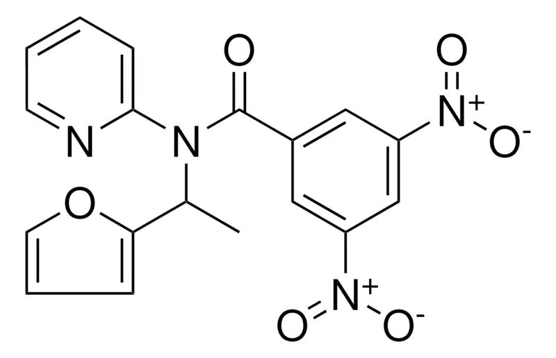 Sigma-Aldrich N-(1-FURAN-2-YL-ETHYL)-3,5-DINITRO-N-PYRIDIN-2-YL-BENZAMIDE,AldrichCPR