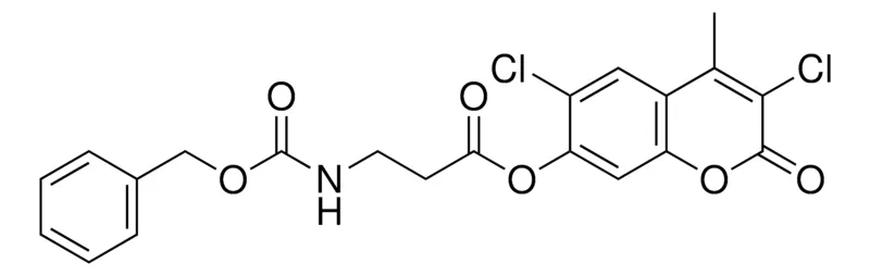 Sigma-Aldrich 3-BENZYLOXYCARBONYLAMINO-PROPIONIC ACID 3,6-DI-CL-4-ME-2-OXO-2H-CHROMEN7YL ESTER,AldrichCPR