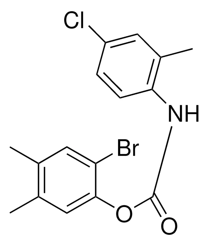 Sigma-Aldrich 2-BROMO-4,5-DIMETHYLPHENYL N-(4-CHLORO-2-METHYLPHENYL)CARBAMATE，AldrichCPR