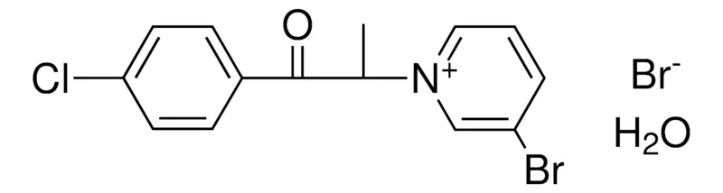 Sigma-Aldrich 3-BROMO-1-(2-(4-CHLORO-PHENYL)-1-METHYL-2-OXO-ETHYL)-PYRIDINIUM, BROMIDE HYDRATE，AldrichCPR