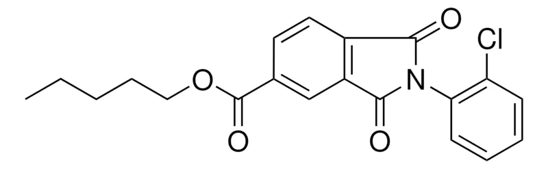 Sigma-Aldrich 2-(2-CL-PH)-1,3-DIOXO-2,3-DIHYDRO-1H-ISOINDOLE-5-CARBOXYLIC ACID PENTYL ESTER,AldrichCPR