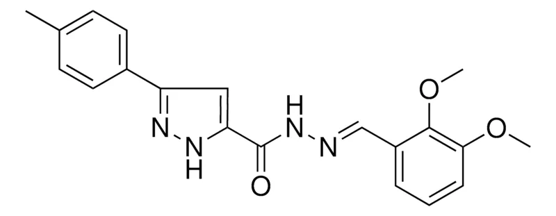 Sigma-Aldrich 5-P-TOLYL-2H-PYRAZOLE-3-CARBOXYLIC ACID (2,3-DIMETHOXY-BENZYLIDENE)-HYDRAZIDE,AldrichCPR