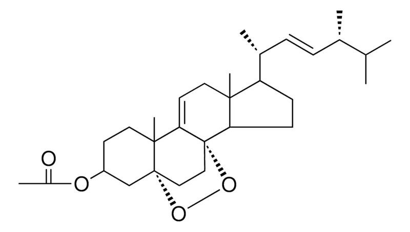Sigma-Aldrich (22E)-3-BETA-ACETOXY-5,8-EPIDIOXY-5-ALPHA,8-ALPHA-ERGOSTA-9(11),22-DIENE,AldrichCPR