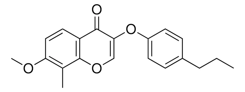 Sigma-Aldrich 7-METHOXY-8-METHYL-3-(4-PROPYL-PHENOXY)-CHROMEN-4-ONE,AldrichCPR