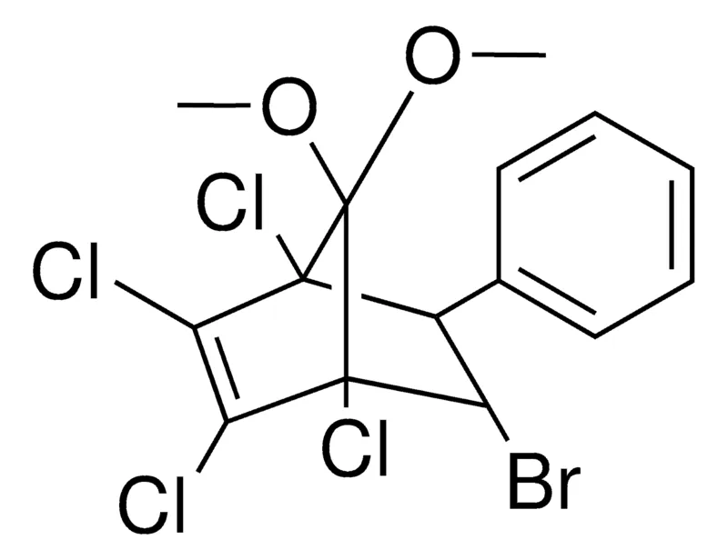 Sigma-Aldrich 5-BROMO-1,2,3,4-TETRACHLORO-7,7-DIMETHOXY-6-PHENYL-BICYCLO(2.2.1)HEPT-2-ENE,AldrichCPR